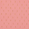Viskosestoff Glitzertropfen – altrosa,  thumbnail number 1