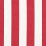Dekostoff Canvas Streifen – rot/weiss,  thumbnail number 1