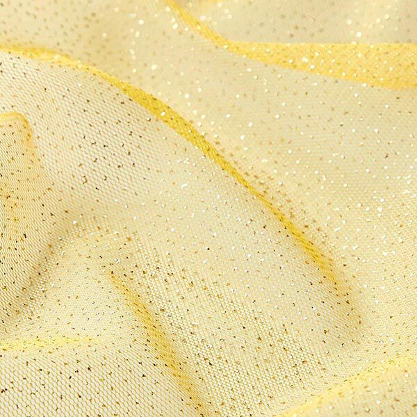 Glitzertüll Royal – gelb/gold