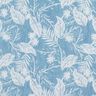 Baumwoll-Chambray Palmen – hellblau/elfenbein,  thumbnail number 1