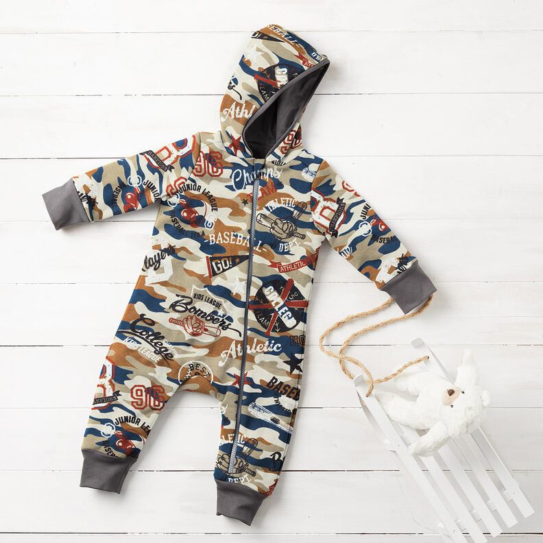 Alpenfleece Baseball – mittelbraun, image number 6