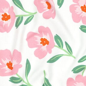 Sweatshirt angeraut Blumen | by Poppy – elfenbein/rosa, 