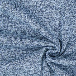 Strickfleece – blau, 