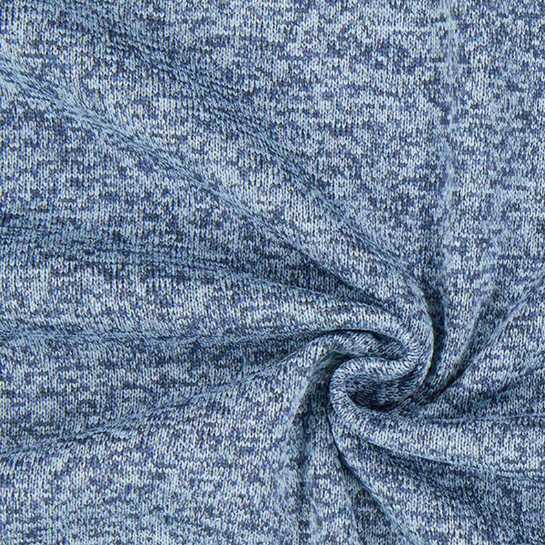 Strickfleece – blau,  image number 1