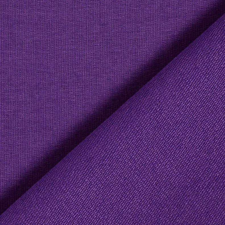 Leichter French Terry Uni – lila,  image number 3