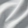 Dekostoff Gitter-Karo recycelt – silbergrau,  thumbnail number 2