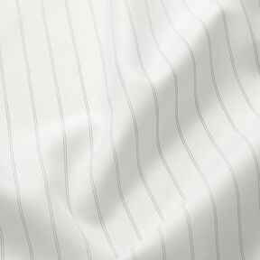 Ärmelfutter Nadelstreifen – weiss/schwarz, 