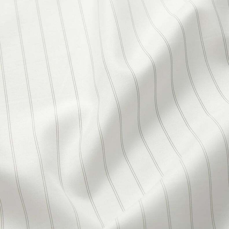 Ärmelfutter Nadelstreifen – weiss/schwarz,  image number 2