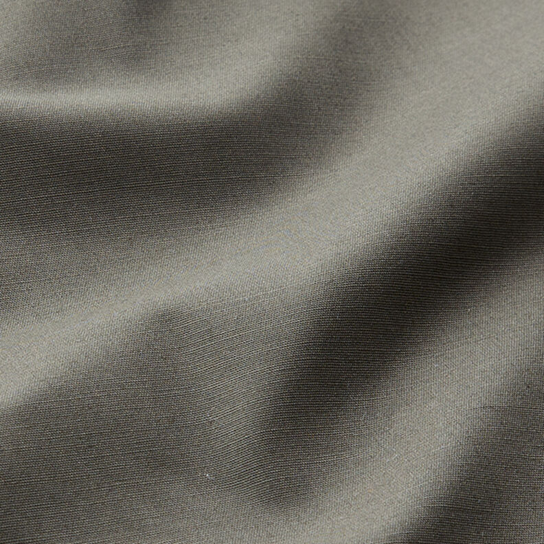 Baumwollstoff Stretch Uni – khaki,  image number 2