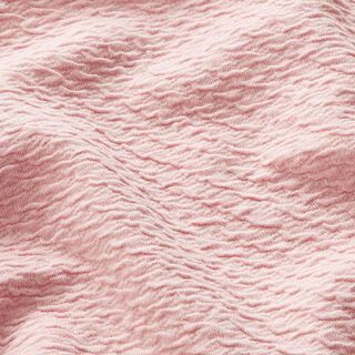 Strickjersey Krinkelstruktur – rosa, 