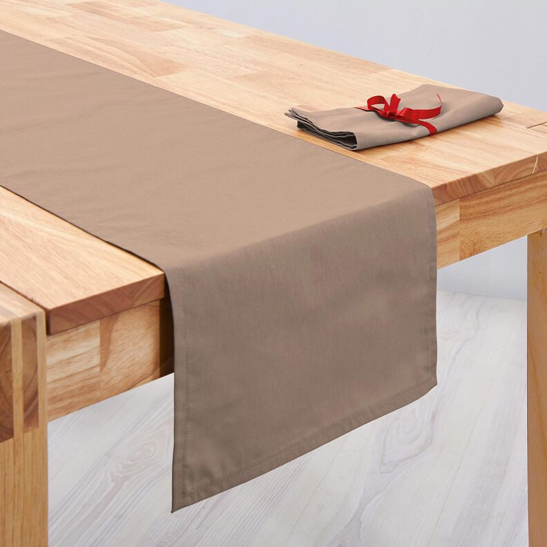 Leinenstoff Ramie-Mix medium – taupe, image number 9