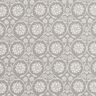 Baumwollstoff Cretonne Blumen und Ranken – silbergrau/weiss,  thumbnail number 1