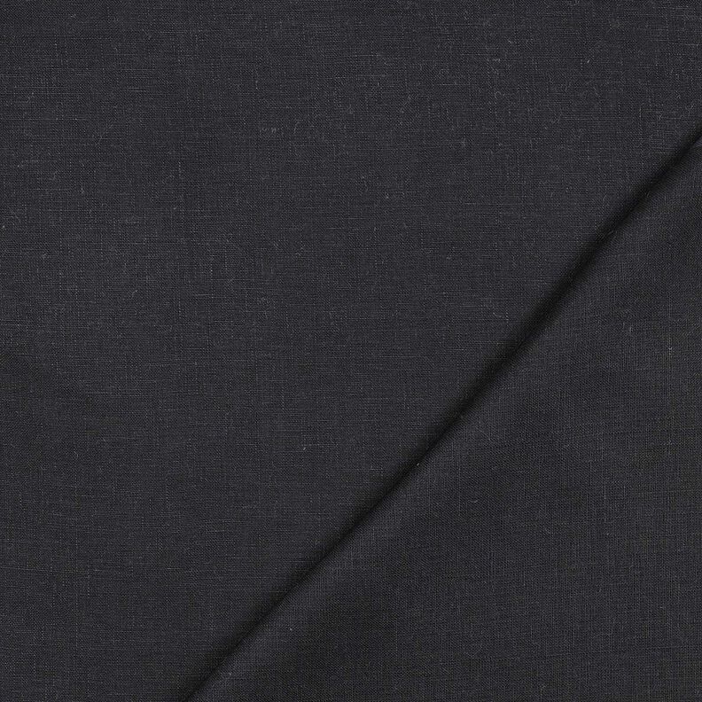 Europäisches Leinen Uni – schwarz, image number 3