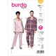 Pyjama UNISEX | Burda 5956 | M, L, XL,  thumbnail number 1