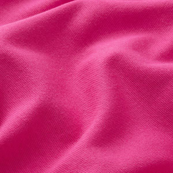 Bündchenstoff Uni – intensiv pink,  image number 4
