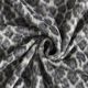 Flauschiger Manteljacquard Leomuster – anthrazit/hellgrau | Reststück 100cm,  thumbnail number 3