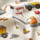 Baumwollstoff Cretonne Baustelle – grau,  thumbnail number 2