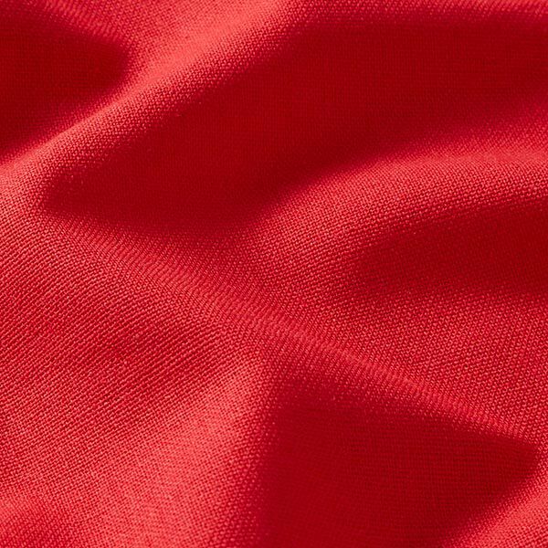 Viskose-Leinen-Mix Uni – rot | Reststück 50cm
