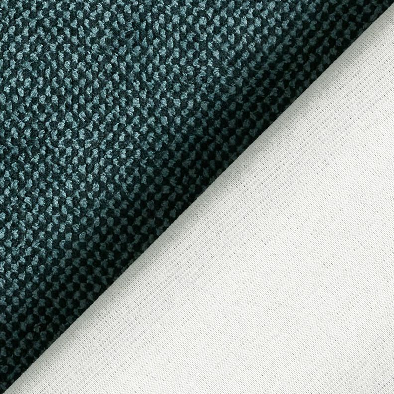 Polsterstoff Melange weich – blautanne,  image number 3