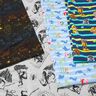 Baumwolljersey Lizenzstoff Wappentiere Sternbilder Harry Potter | Warner Bros. – schwarz,  thumbnail number 5