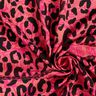 Viskose Voile Leo und Blumen Borderdesign Panel – pink/orange,  thumbnail number 4