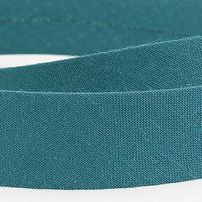 Schrägband Polycotton [20 mm] – hellpetrol, 