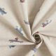 Dekostoff Halbpanama Piloten – natur/jeansblau,  thumbnail number 3
