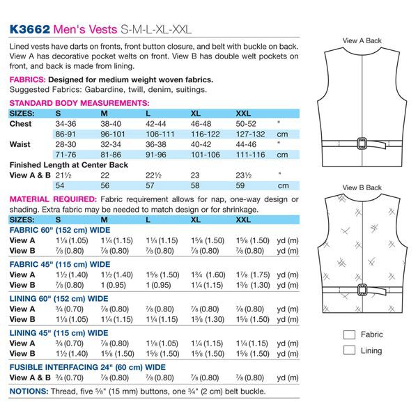 Herrenweste | KwikSew 3662 | S-XXL, image number 6