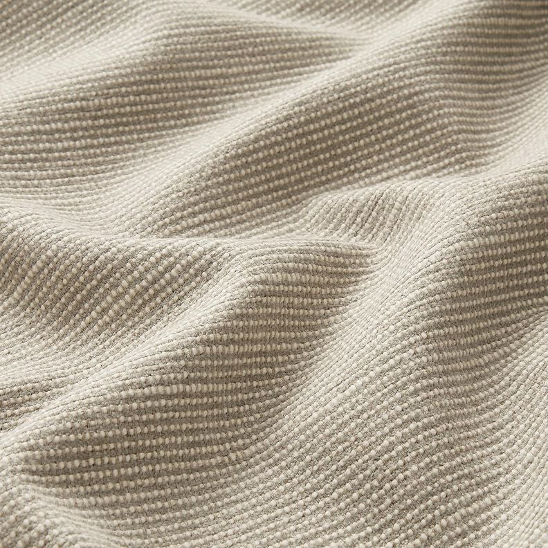 Halbpanama grobe Struktur &ndash; grau/natur,  image number 2