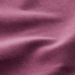 Feincord Stretch Uni – aubergine, 