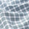 Blusenstoff Pepitakaro – weiss/anthrazit,  thumbnail number 2