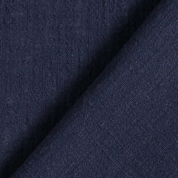 Baumwollstoff Leinen-Optik – nachtblau,  image number 3