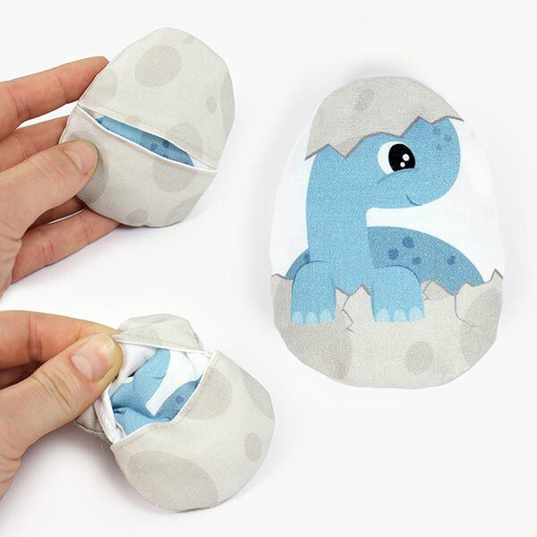 DINO FRIENDS Cut & Sew Dino Stoff Panel [ 80 x 155 cm ] | Kullaloo