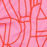 Baumwoll-Voile Town | Nerida Hansen – pastellviolett/feuerrot,  thumbnail number 2