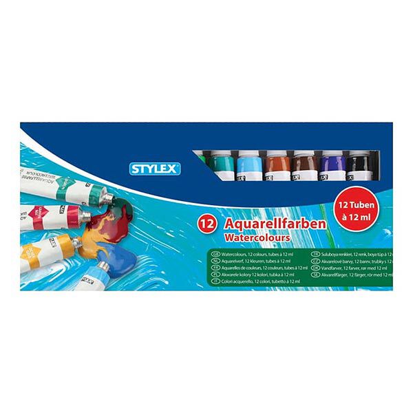 Aquarellmalfarben-Set [12x12ml],  image number 2