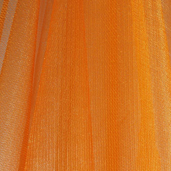 Schimmer-Tüll – orange | Reststück 100cm