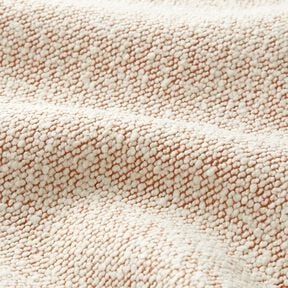 Outdoorstoff feines Boucl&eacute; &ndash; lachs/wollweiss, 