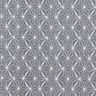 Beschichtete Baumwolle grafische Sterne – grau/weiss,  thumbnail number 1