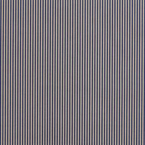 Hemdenstoff Längsstreifen – marineblau/beige, 