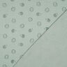 Musselin/ Doppel-Krinkel Gewebe Igel | Poppy Fabrics – hellmint/dunkelgrün,  thumbnail number 4
