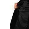 Futterstoff Jacquard Minirauten – schwarz,  thumbnail number 4