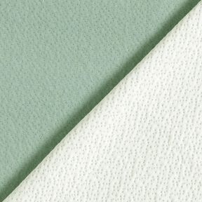 Doubleface Jersey Mini-Pünktchen – schilf/elfenbein, 