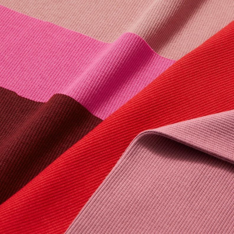 2x2 Bündchen Uni – pink,  image number 6