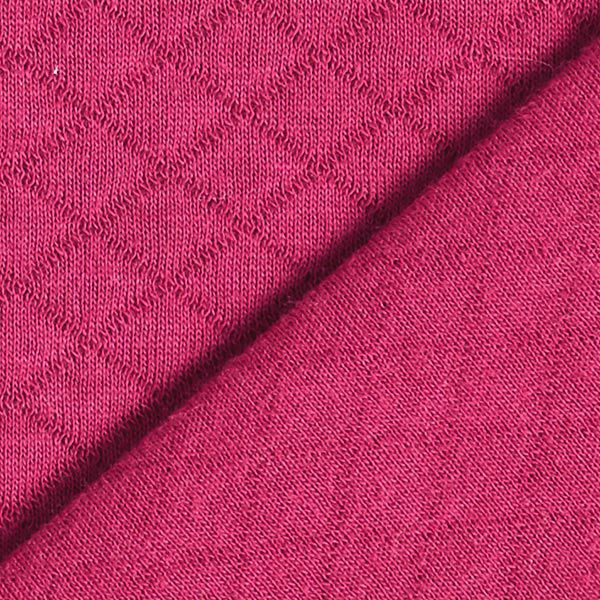 Stepp Jersey – himbeerrot | Reststück 100cm