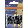 Annähdruckknopf metall 1 – schwarz | YKK,  thumbnail number 1