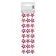 Glitter Sticker Blüten [ 24 Stück ] – Farbmix,  thumbnail number 1