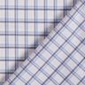 Hemdenstoff versetztes Karo – weiss/hellblau,  thumbnail number 4