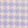 Mantelstoff grob gewebt Hahnentritt – beige/flieder,  thumbnail number 1