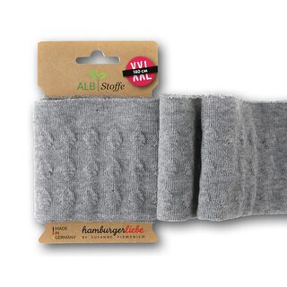 GOTS Strickbündchen CUFF ME 3D [140 cm | 8 cm]   | Albstoffe | Hamburger Liebe, 