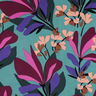 Viskosestoff Stretch Spring Garden | Nerida Hansen – aquablau/bordeauxrot,  thumbnail number 1